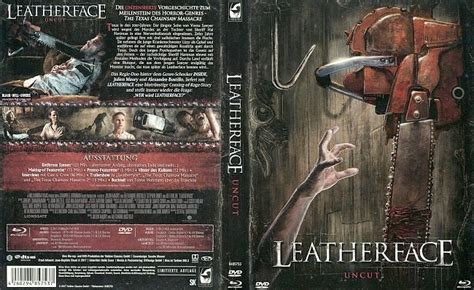 Leatherface Cover Blu Ray Deutsch German Blu Ray Cover German DVD Covers