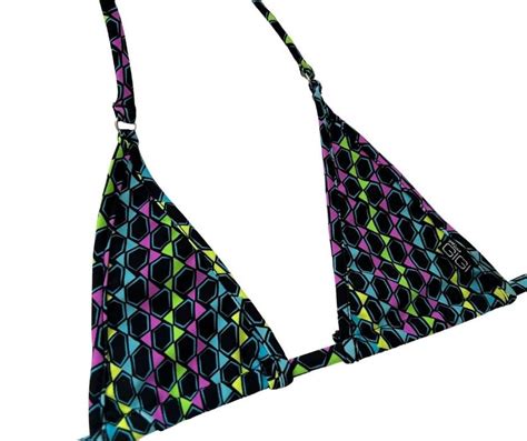 EDM Black Micro Bikini String Swimwear Black Minimal Coverage Bikini