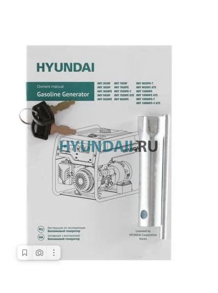 Бензиновый генератор Hyundai HHY 3020FE HHY 3020FE - Электростанции ...