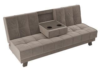 Диван-кровать Винсент, коричневый/велюр | Furniture, Chaise lounge ...