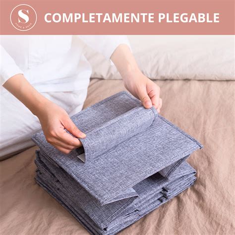 Ripley Caja Organizadora Almacenamiento Ropa Plegable De Tela