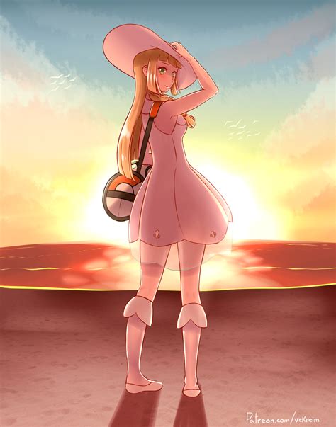 Lillie From Pokemon Sun And Moon By Vekneim On Deviantart