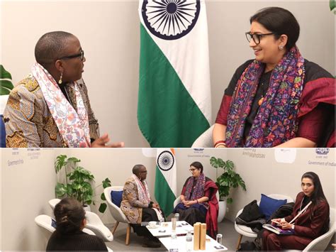 Smriti Z Irani On Twitter Met Ceo Of African Womens Development Fund