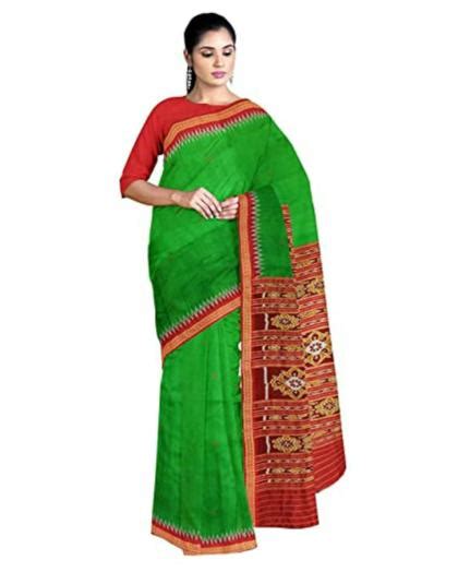 Odisha Handloom Sambalpuri Women Silk Handloom Saree Jiomart