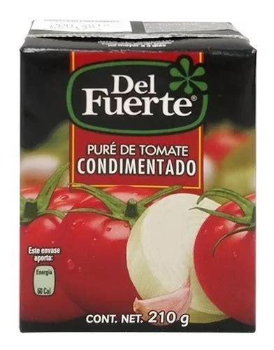 Pure De Tomate Del Fuerte Condimentado 210 Gr MercadoLibre