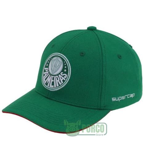 Bon Palmeiras Aba Curva S Mbolo Bordado Oficial Verde D Lhe Porco