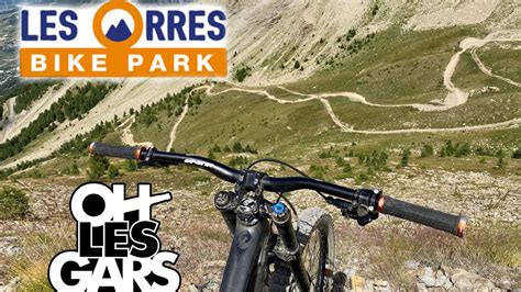 Vtt Dh Les Orres Bike Park Piste Rouge Ride N Red Youtube