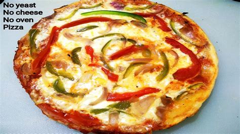 No Cheese No Yeast No Mayo No Oven Veg Pizza Recipe For Lockdown