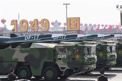 China Unveils Drones Missiles And Hypersonic Glide Vehicle At Military