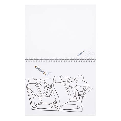 Volvo Car Lifestyle Collection Colouring And Activity Book