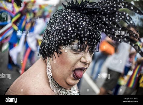 Sao Paulo Brazil 29th May 2016 GAY PRIDE Revelers Take Part In The 20th Annual Gay Pride