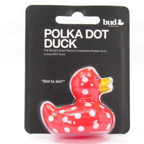 Polka Dot Duck By Bud Duck Custom Rubber Duck Store