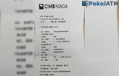 3 Cara Cetak Bukti Transfer Cimb Niaga Cepat And Mudah 2025 Pakaiatm