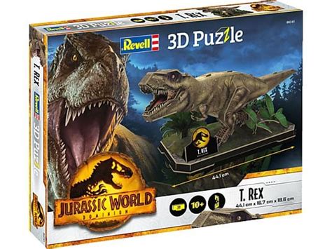 Revell 00241 Jurassic World Dominion T Rex 3d Puzzle Saturn