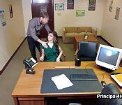 Principal Fucks Big Ass MILF On His Desk Porn300