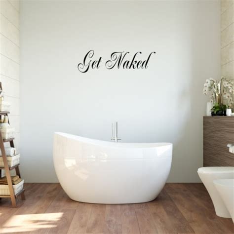 Get Naked Wall Decal 1 Fred Meyer