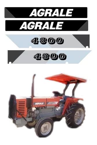 Kit Adesivos Máquina Trator Agrale 4300 12787 Parcelamento sem juros