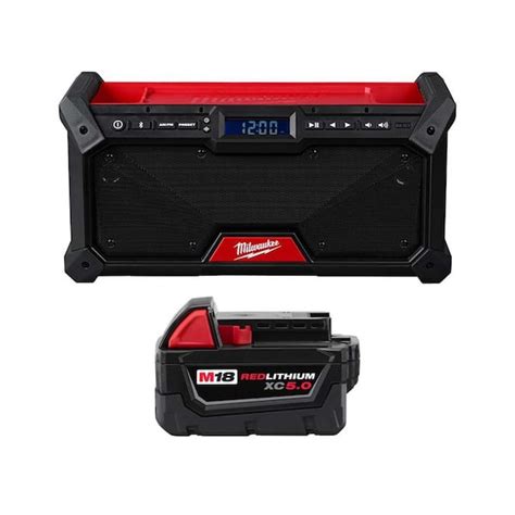 Milwaukee M Volt Lithium Ion Cordless Jobsite Radio With M