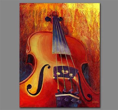 Musical Instruments Danocreative Lion Canvas Painting Instruments