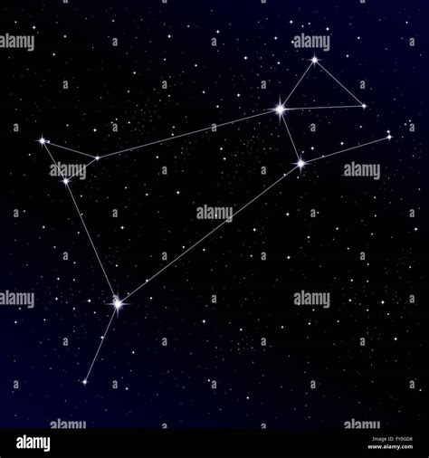 Aries constellation map hi-res stock photography and images - Alamy