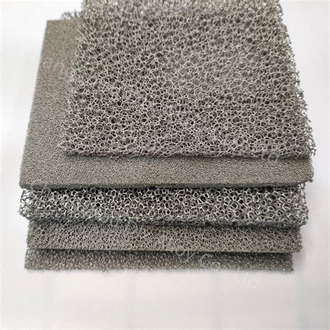 High Sound Absorption High Shock Absorption Copper Foam Aluminum