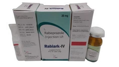 Rabiark Iv Rabeprazole Injection Mg Monark Biocare Packaging Type