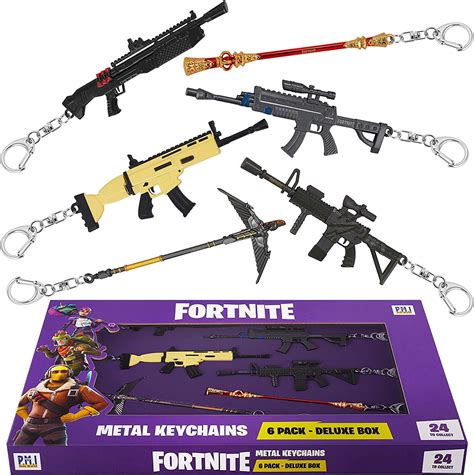 Toys And Games Toys Umiwe Fortnite Gun Keychainfortnite Metal Desert