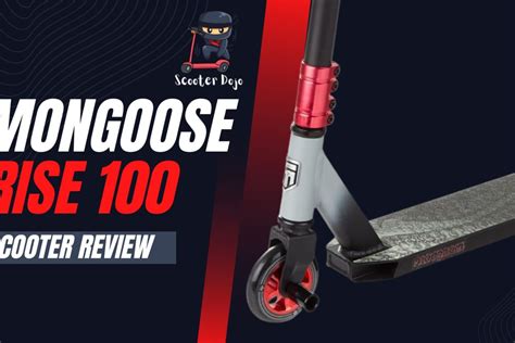 Mongoose Rise 100 Pro Scooter Review A Game Changer For Extreme