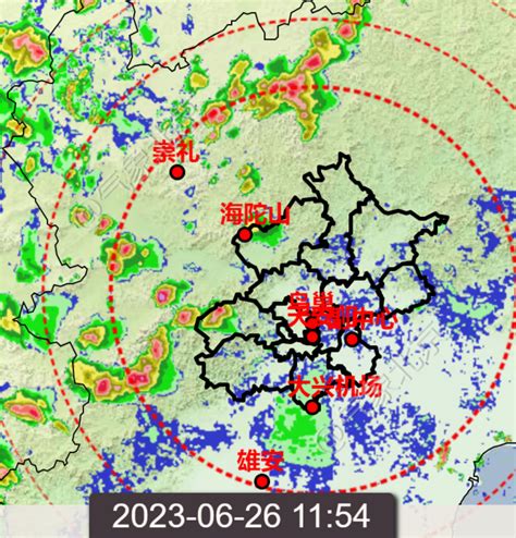 雷电黄色预警，降雨已到西部山区！北京新一轮高温已在路上