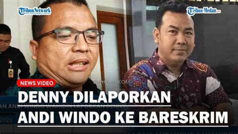 Denny Indrayana Dilaporkan Andi Windo Ke Bareskrim Polri Dugaan