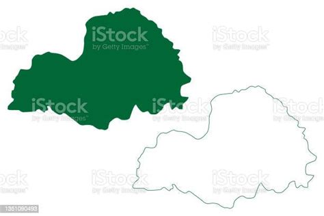 Mulugu District Map Vector Illustration Scribble Sketch Mulugu Map ...