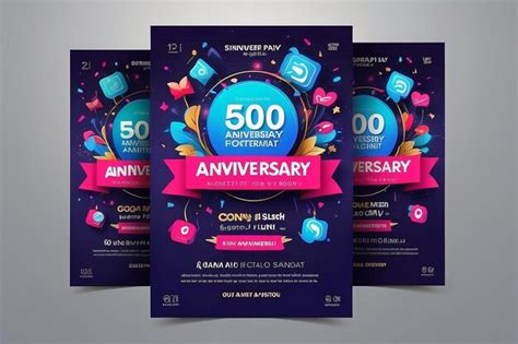 Premium Photo Giveaway Anniversary Contest Invitation For Social