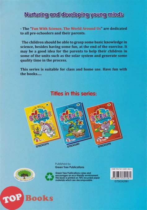 Topbooks Greentree Kids Fun With Science Kindergarten 2 Book 2 Ages