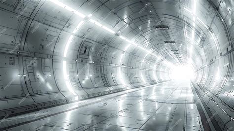 Precision Blueprint Underground Pedestrian Tunnel System Including