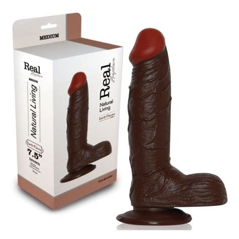 Real Rapture Earth Flavour Realistic Dildo Black