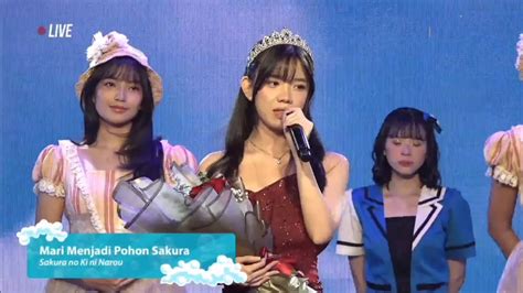 Mari Menjadi Pohon Sakura Jesslyn Jkt Graduation Special