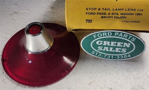 Ford Galaxie Tail Light Lens Assembly Nos Ebay