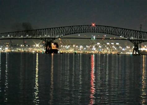 Puente En Estados Unidos Se Desploma Tras Impacto De Barco Canal