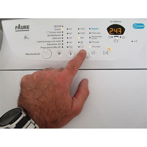 Test Faure Fwq Wc Lave Linge Ufc Que Choisir