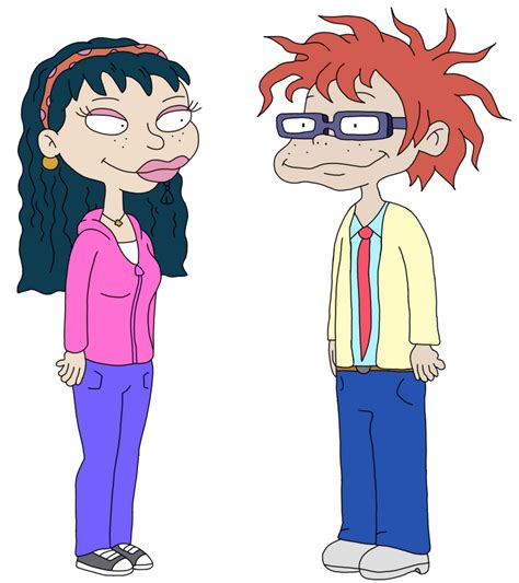 Chuckie Finster And Samantha Shane As Adults By Valentinapauletteada On Deviantart