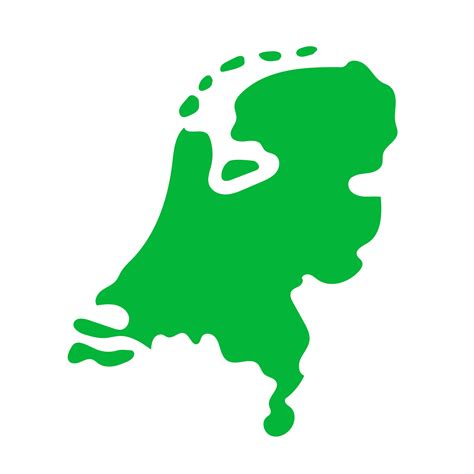 Dutch Map Netherlands Land Area Vector 27739288 Vector Art At Vecteezy