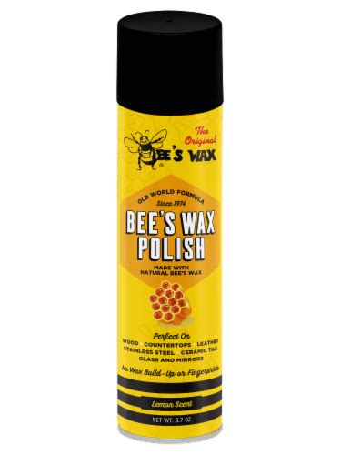 The Original Bee S Wax Polish Lemon Scent Bee S Wax Polish Spray