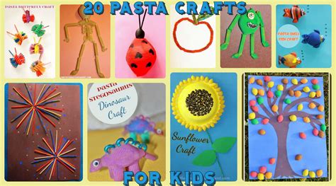 20 Pasta Crafts For Kids – The Pinterested Parent