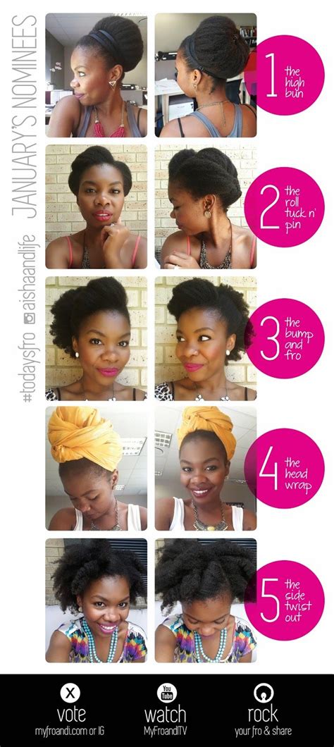 My Fro And I A South African Natural Hair Blog Cabelo Penteado