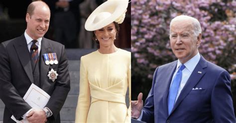 El Presidente Joe Biden Dar La Bienvenida Al Pr Ncipe William Y Kate