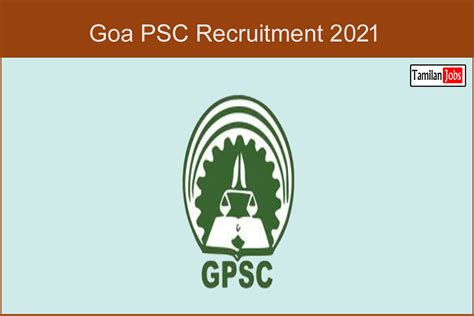 Goa Psc Recruitment Out Apply Online Professor Lecturer Jobs