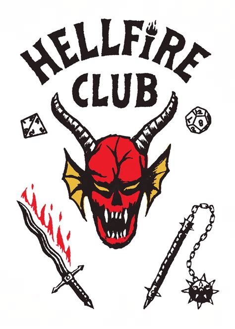 The Hellfire Club Poster Picture Metal Print Paint By Stranger