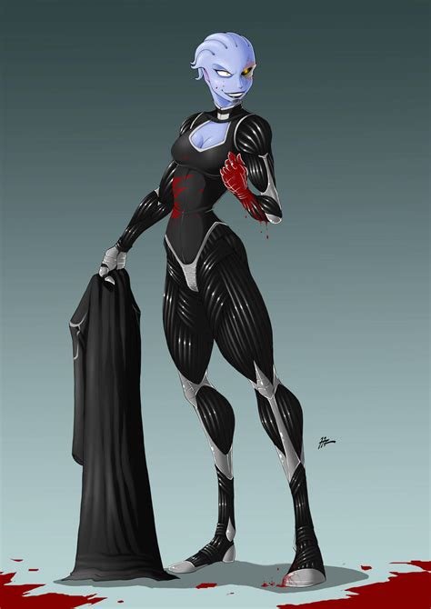 Commission Enhanced Asari By Blunt Katana On Deviantart