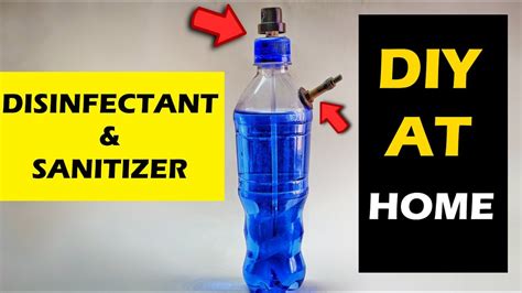 Homemade Disinfectant Spray Diy Sanitizer Spray At Home In Simple