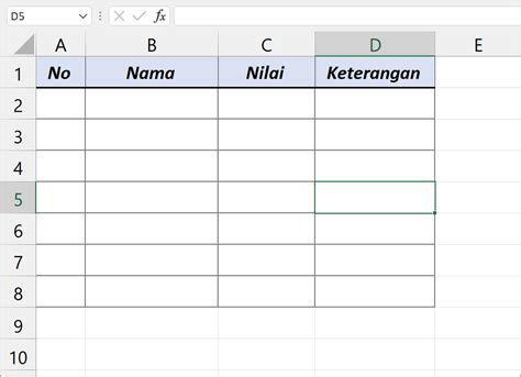 Penjelasan Fungsi IF di Excel - aMustilan